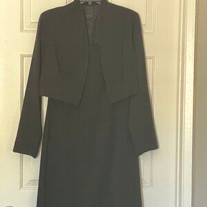 Black 2 piece business suit